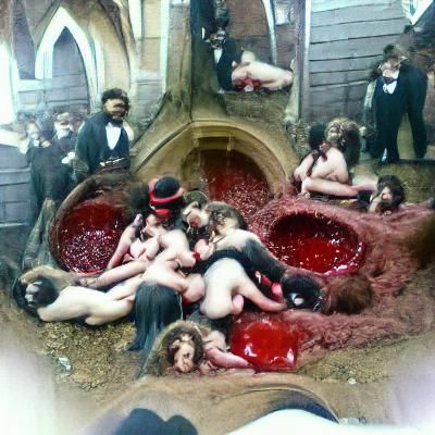 Victorian Era Image Generated by AI