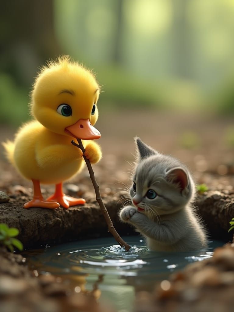 Kitty Look, I'm Playing the Clarinet