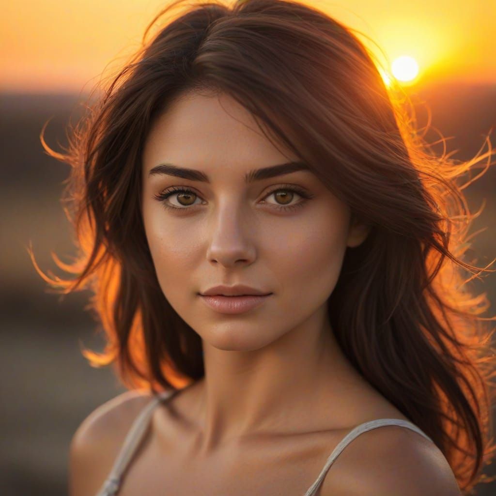 AI Interpretation of Love's Burning Intensity