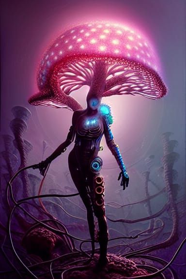 fungi cyborg