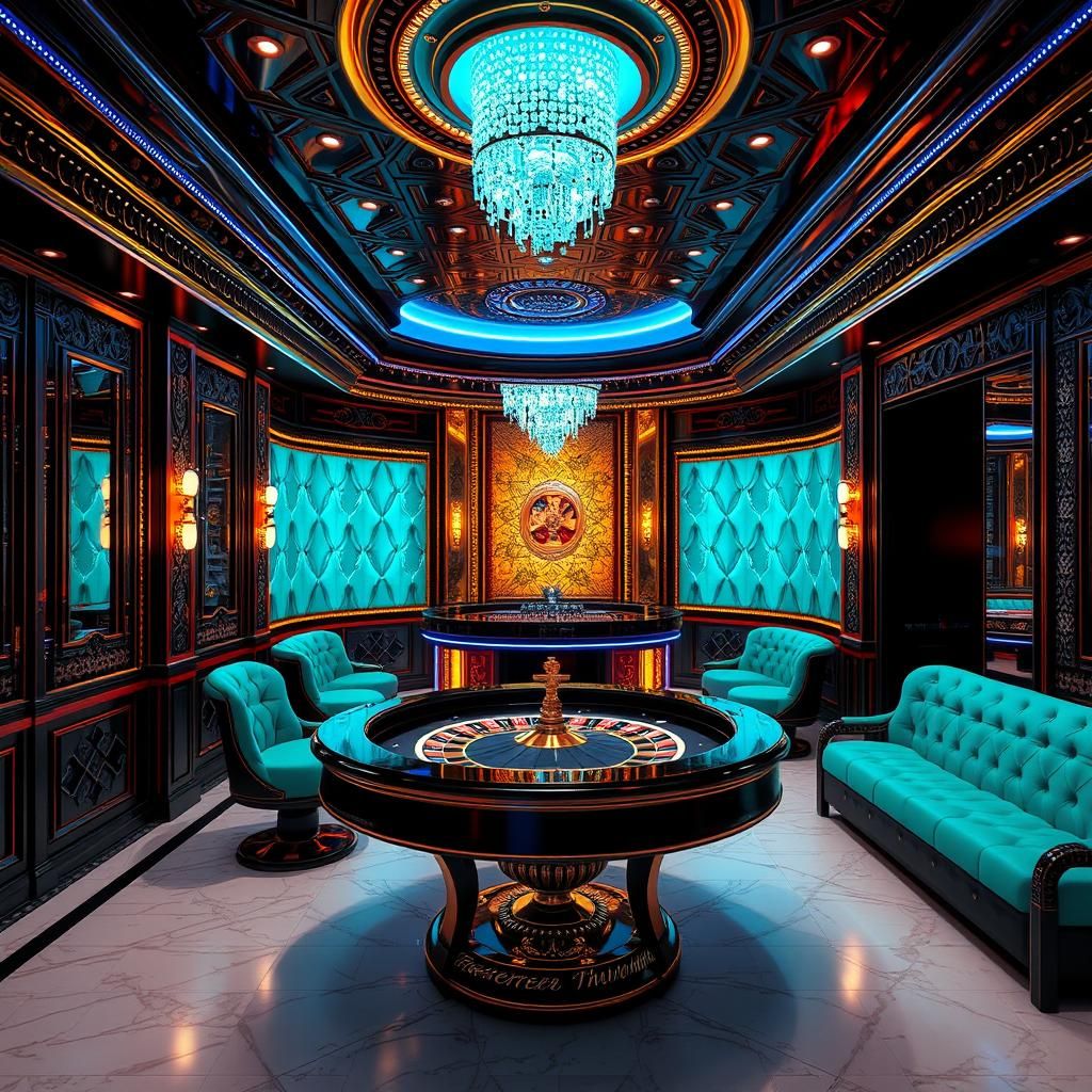 VIP Game Room at the Silver Rabbit Club