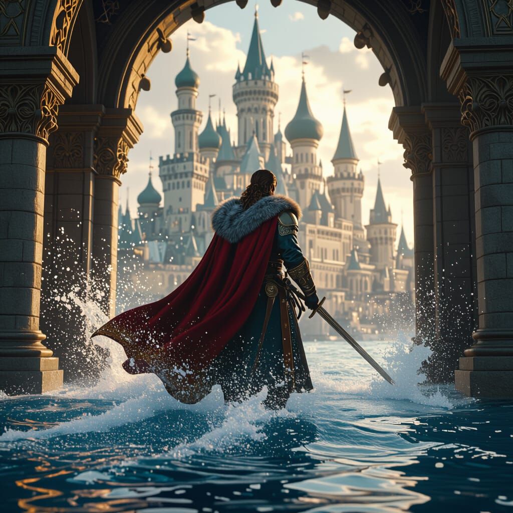 Detailed Matte Painting of Ivan Bohun