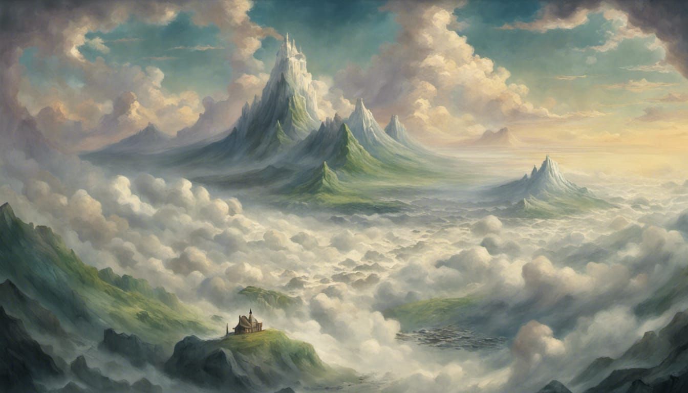 Apocalyptic Heaven Unfurling: Mountains Adrift