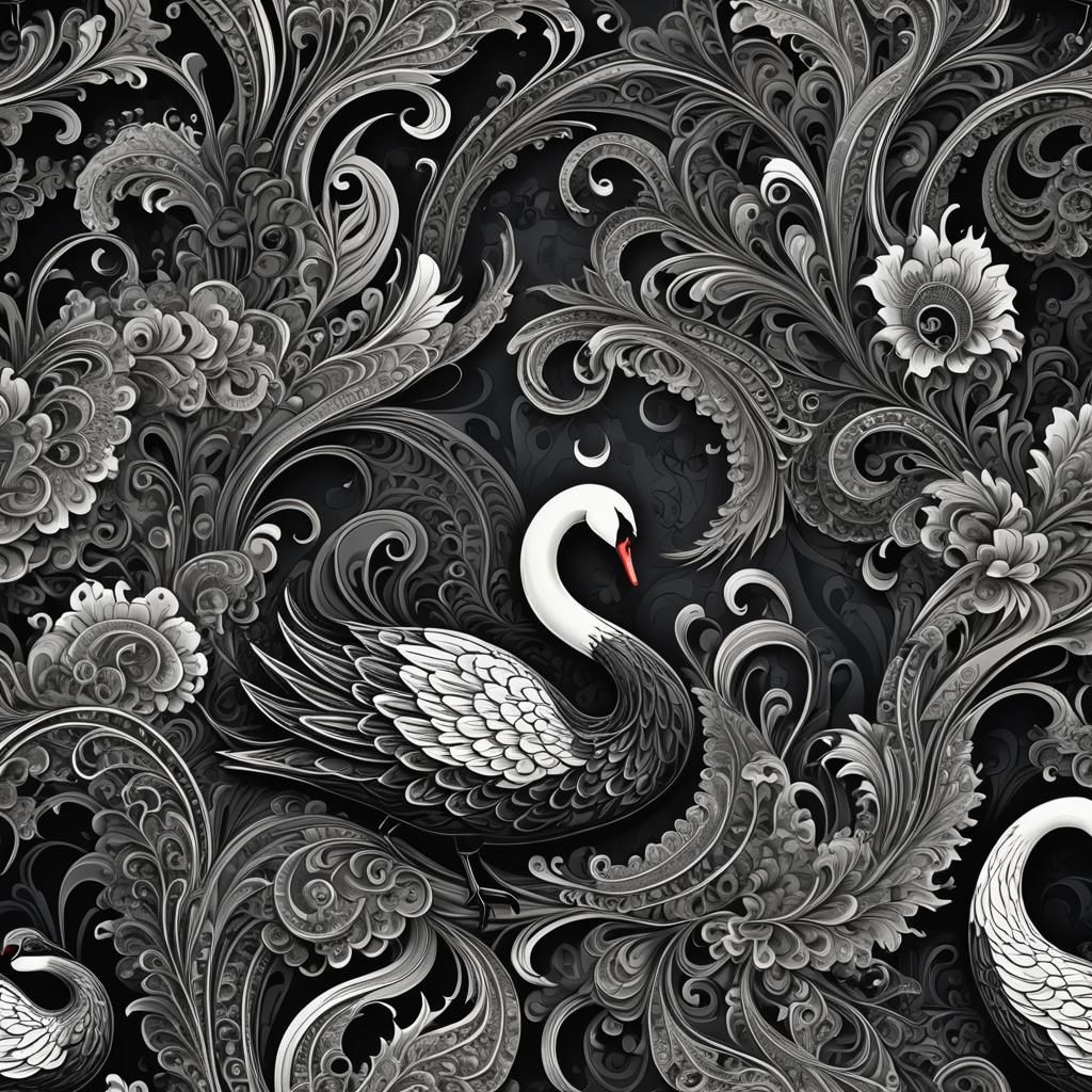 Goth swan