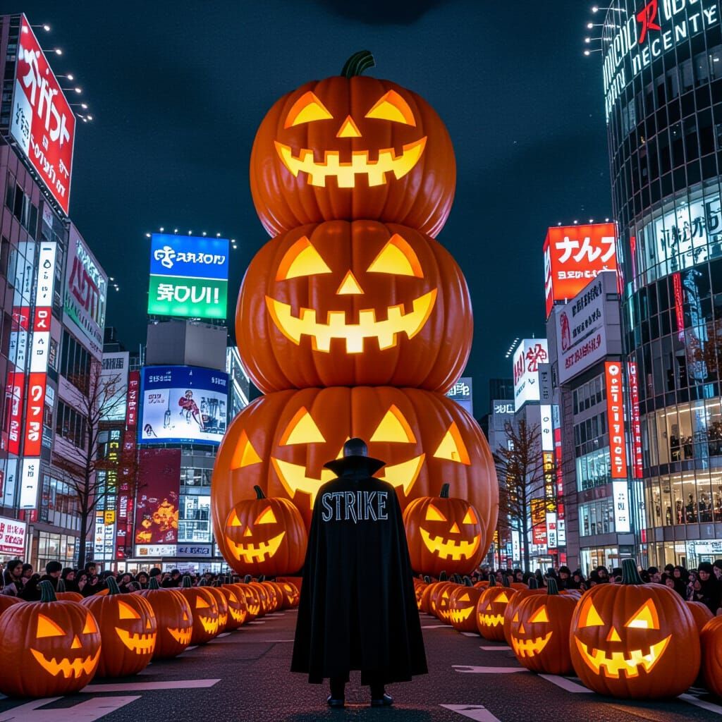 Spooky Tokyo Halloween City of Pumpkins