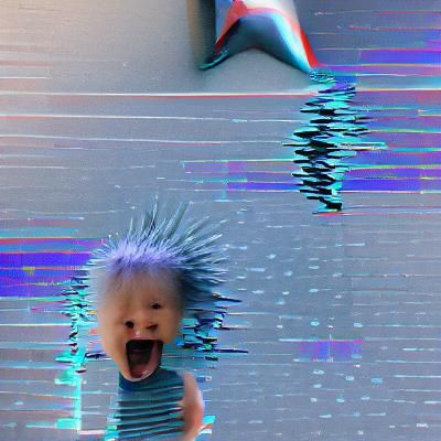 Screaming into Static: A Monochrome Nightmare