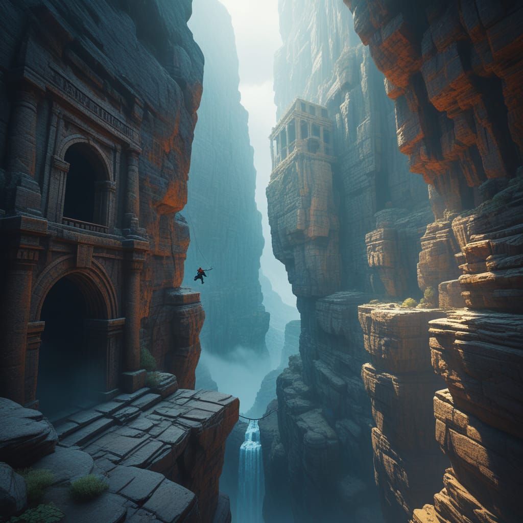 He’s never gonna make that jump!