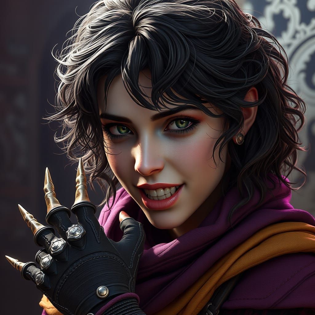 Hagraven: Dark Fantasy Breton Woman Concept Art