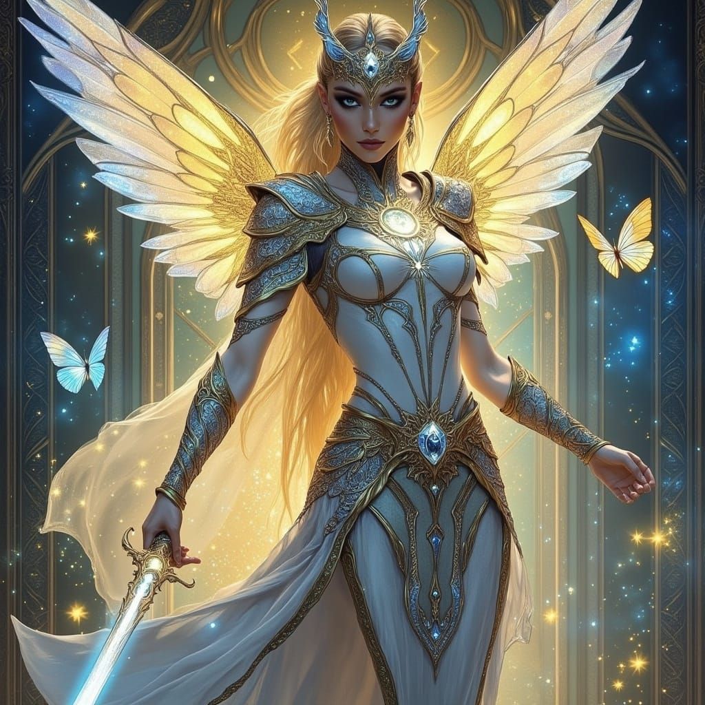 Starlight Guardian Elira in Ethereal Armor