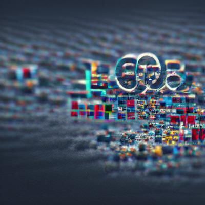 Detailed Logographic Design in 8K Resolution