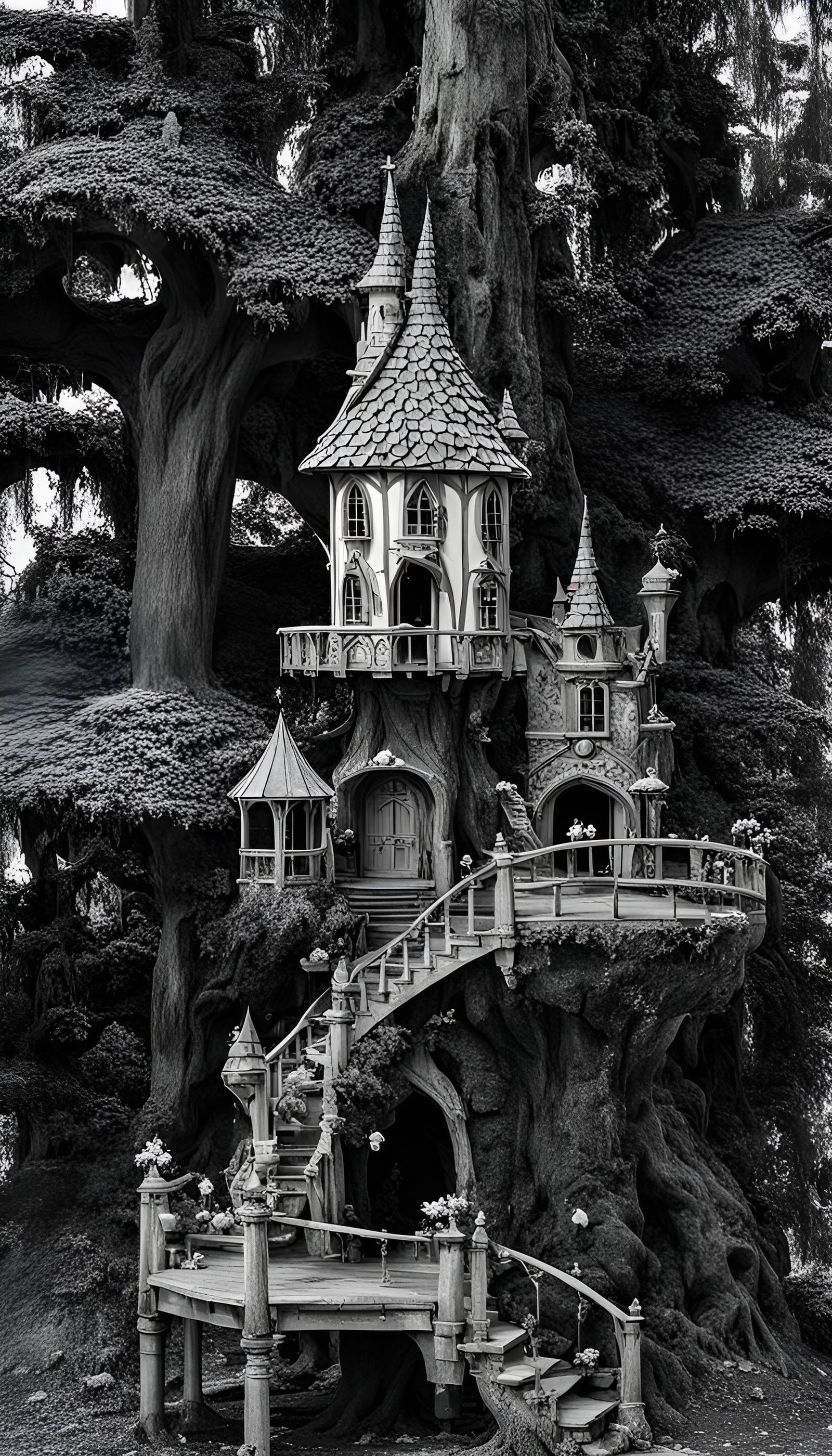 Enchanting Fairy Wonderland Scene