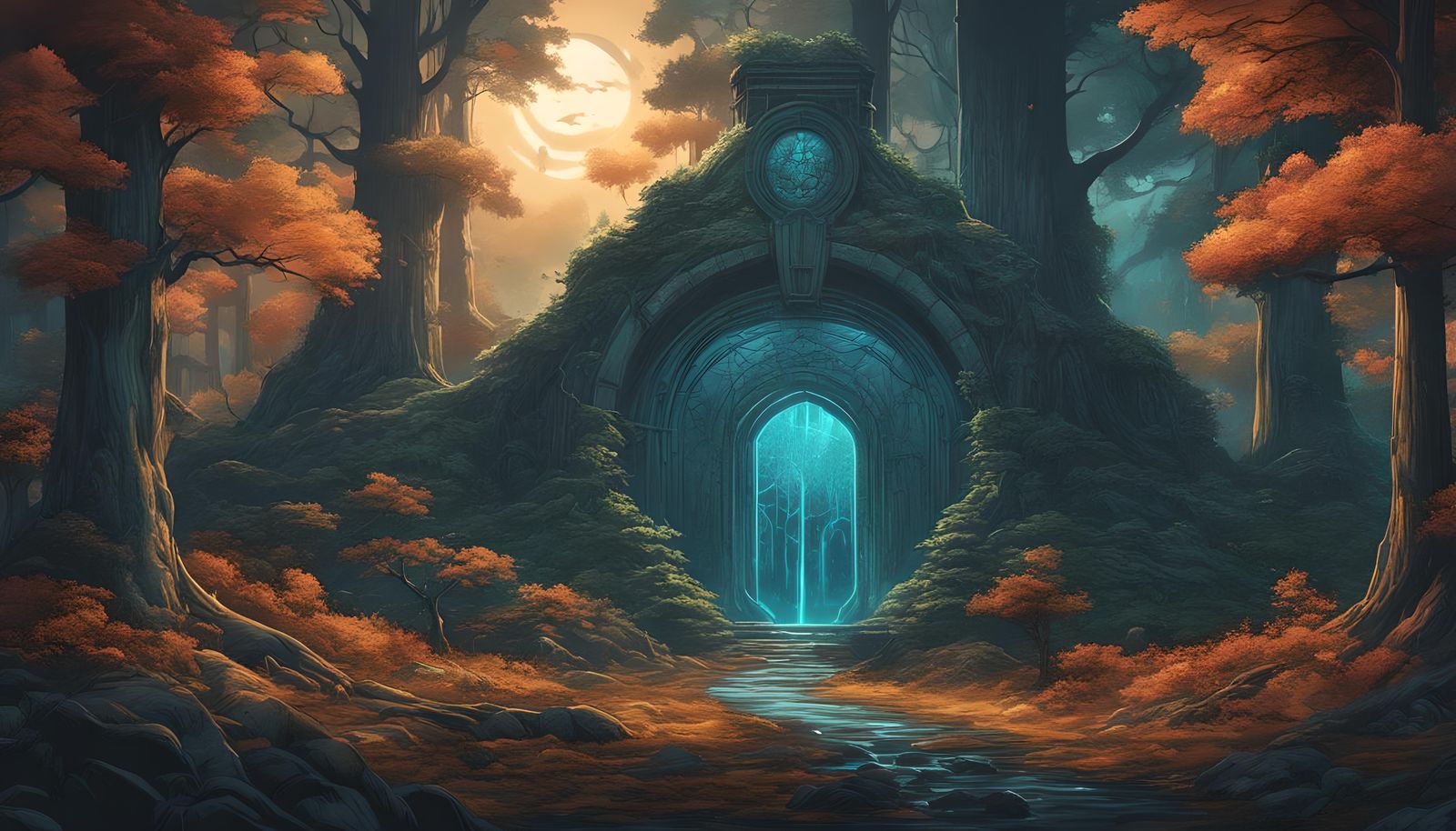 Fantasy Portal Between Worlds, Comic Book Art