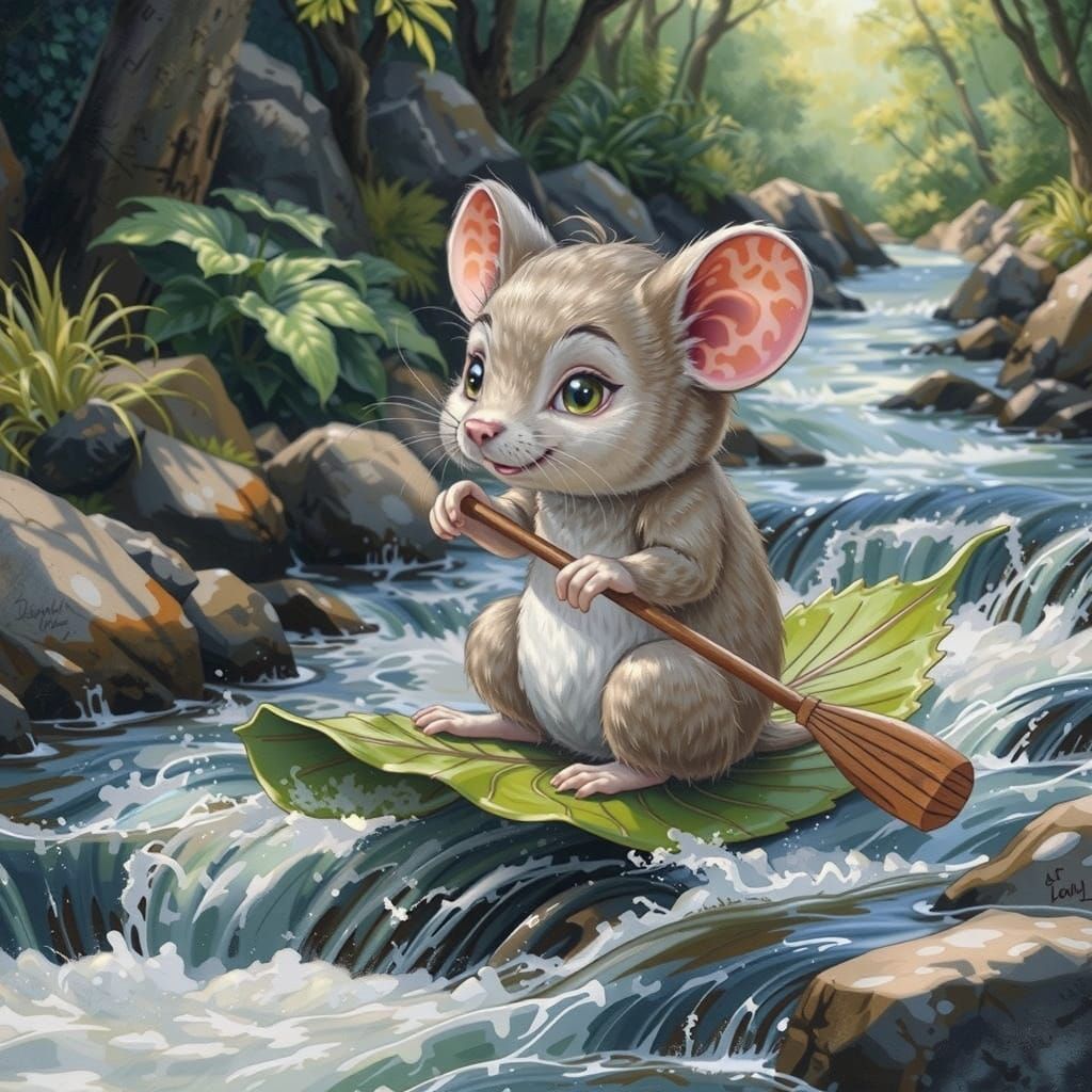 Digital Artistic Abstraction in Vibrant Colors