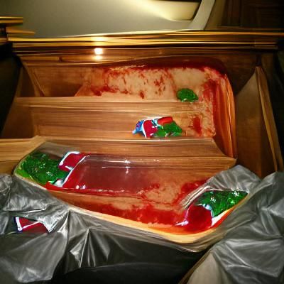 Coffin Still Full of Jell-O After Three Years