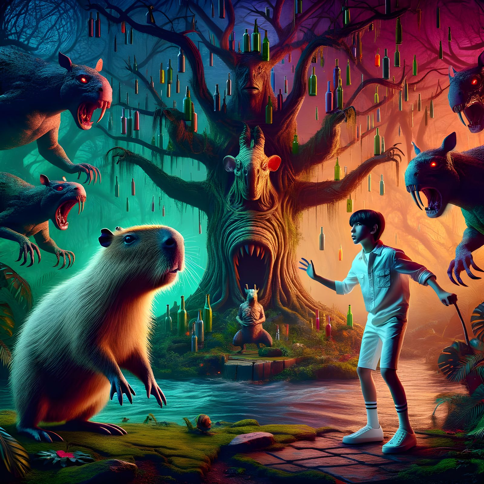 Capybara Escapes Dark Fantasy Nightmares with Guidance from ...