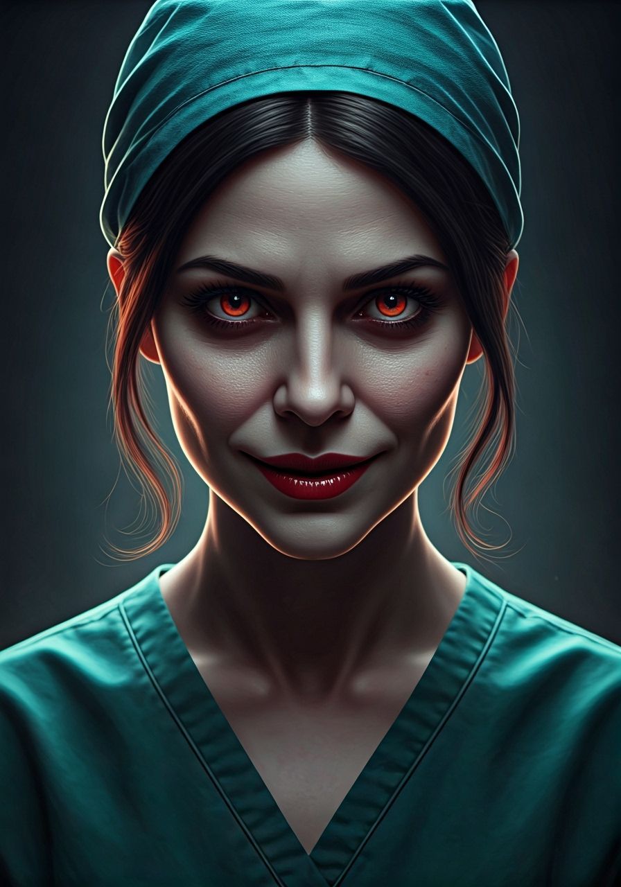 Horrific Beauty: Ghoul Surgeon in Disney Horror Style