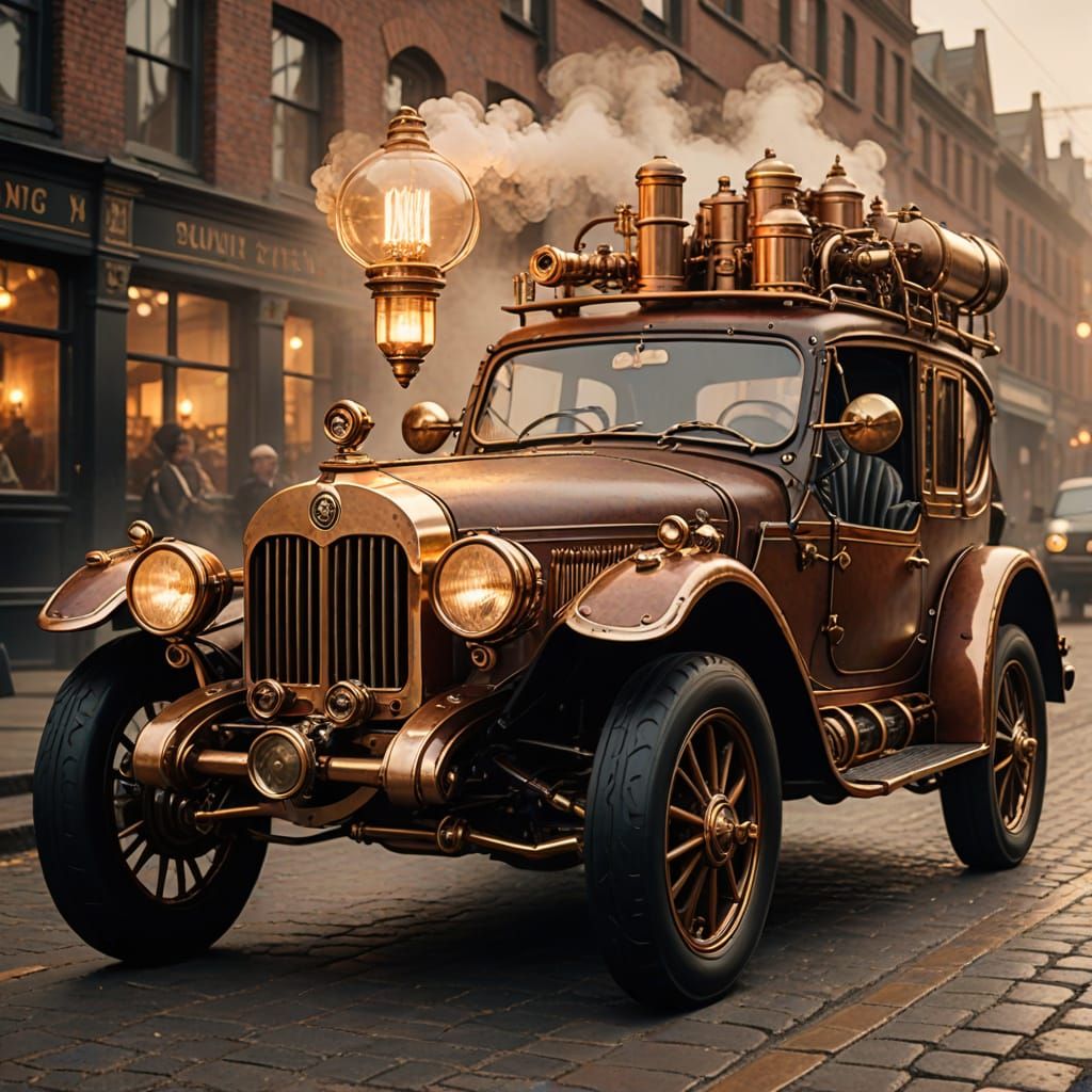 Old Steampunk MG