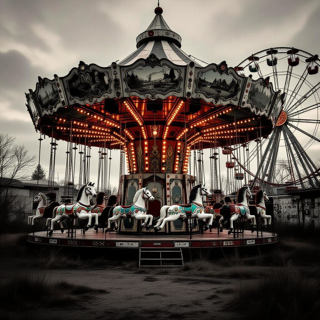 Abandoned Carnival Supervillain Lair