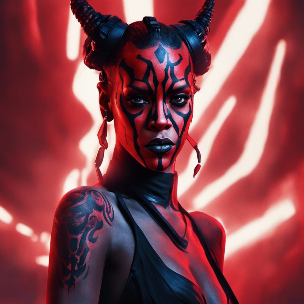 Rihanna as Darth Maul
