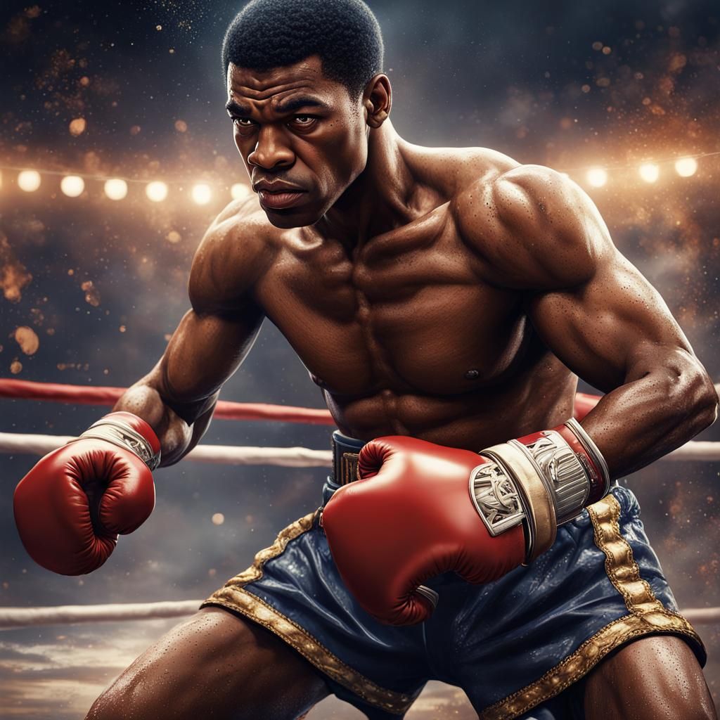 Detailed Matte Painting: Boxer's Perseverance in Artstation ...