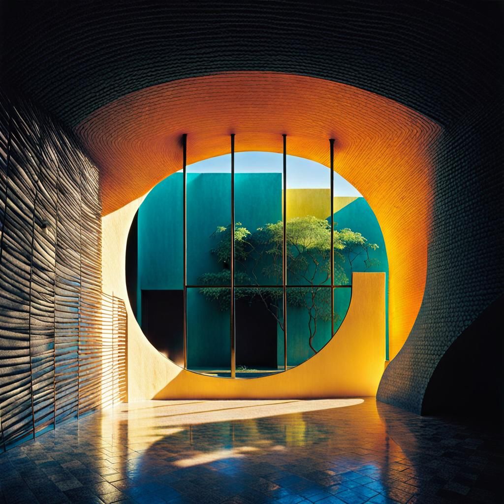 Minimalist House Interior Inspired by Luis Barragan