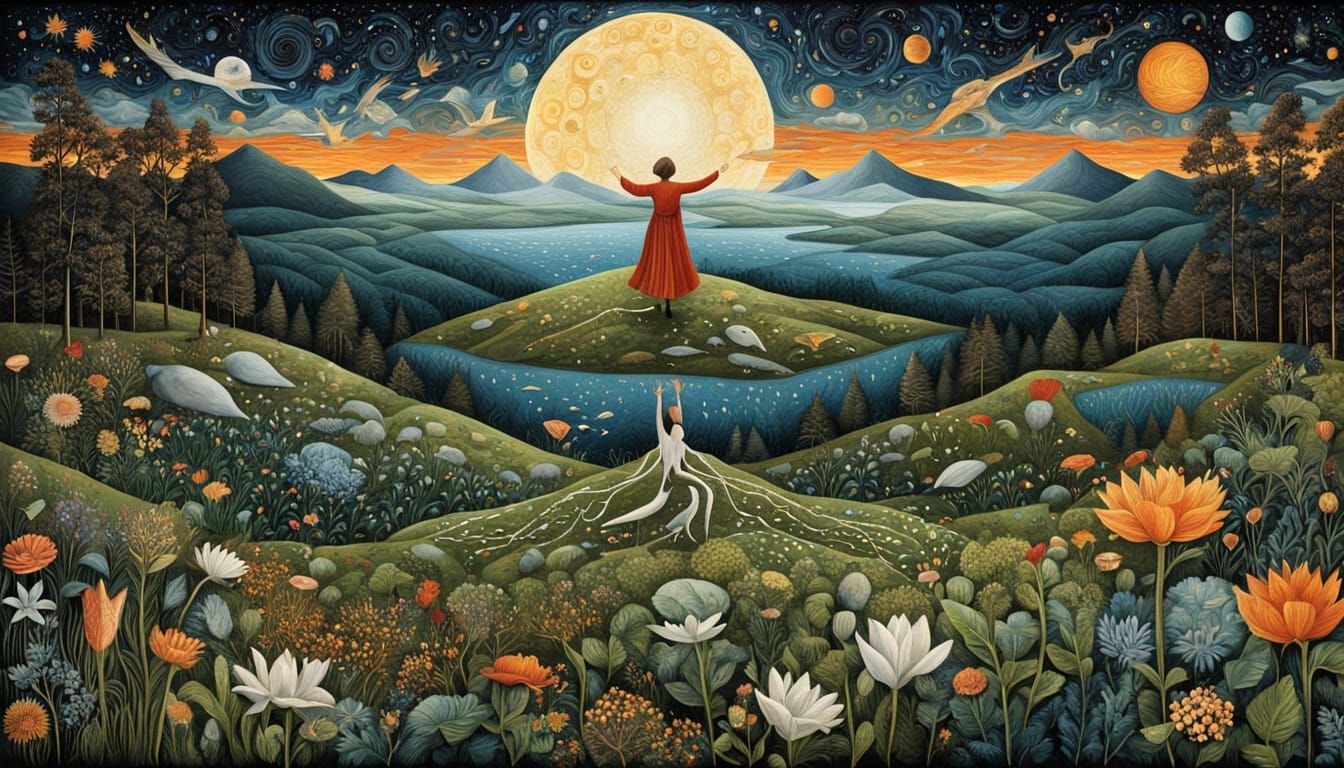 Cosmic Collage of Resilience and Change