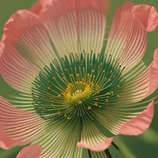 Botanical Poppy Illustration in Watercolor