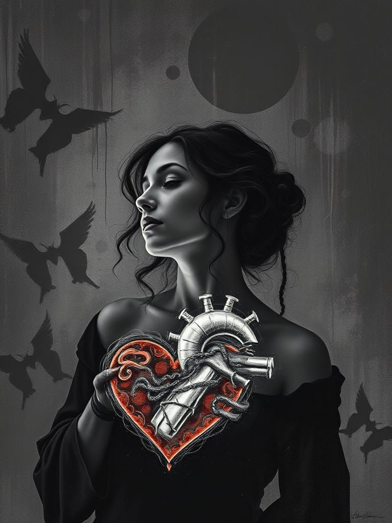 Endless Minutiae Eldritch Embossing a Broken Heart is Blind ...