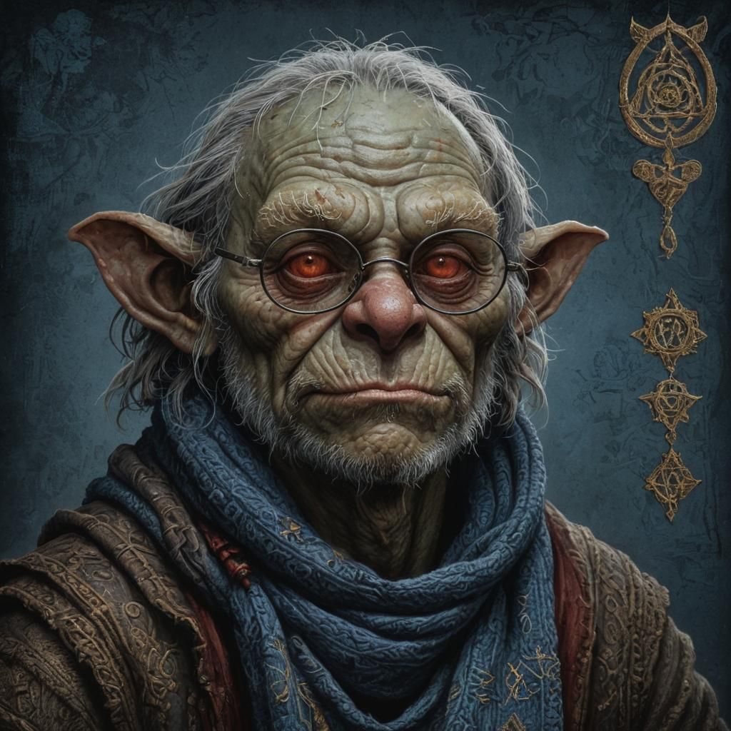 Grizzled Gruff Goblin Acolyte