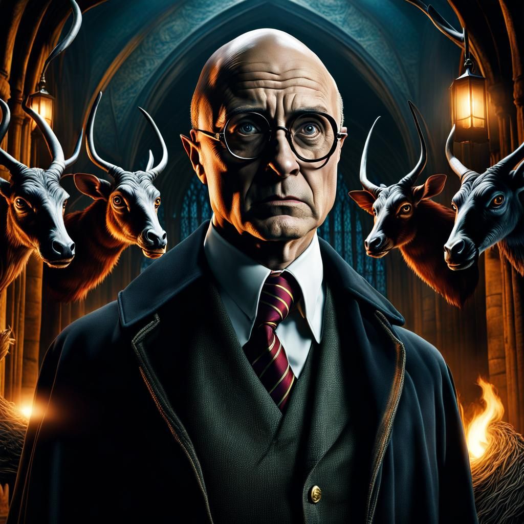 Surreal Horror: Harry Potter as Hannibal Lecter