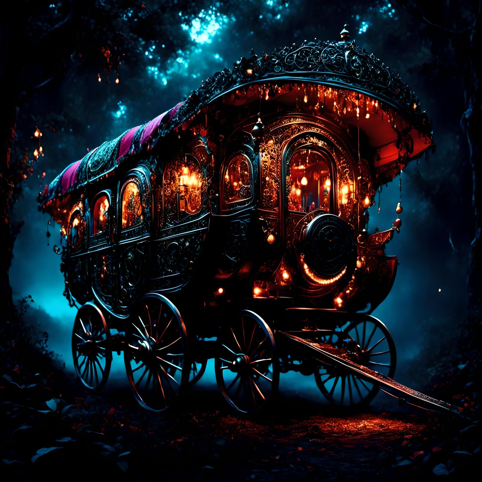 19th Century Gypsy Wagon