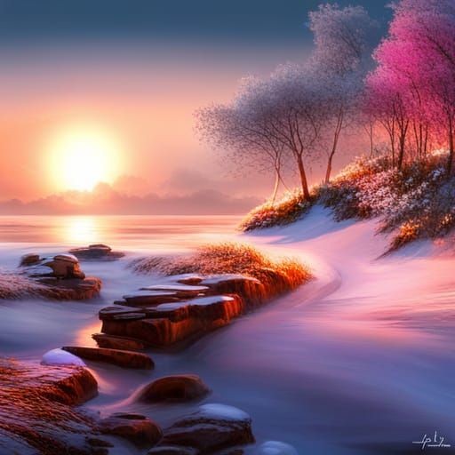 Harmonious Candles Gleaming Incandescently