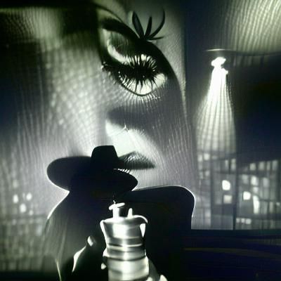 Spellbound: A Film Noir Visual