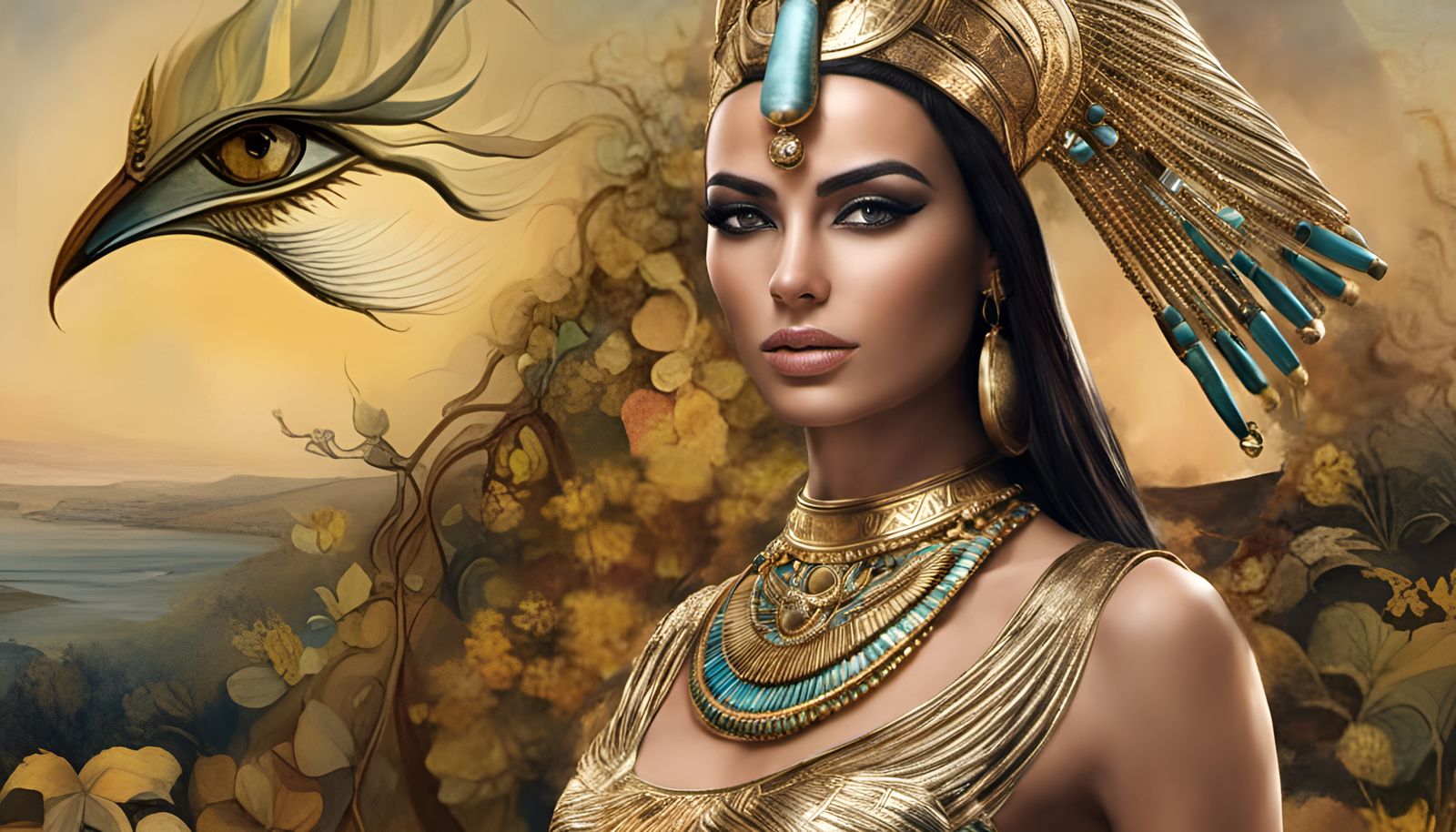 “The Eye of Ra over looking Isis”