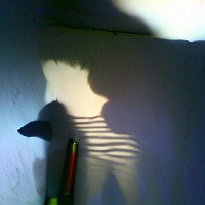 Abstract AI Image of a Shadow