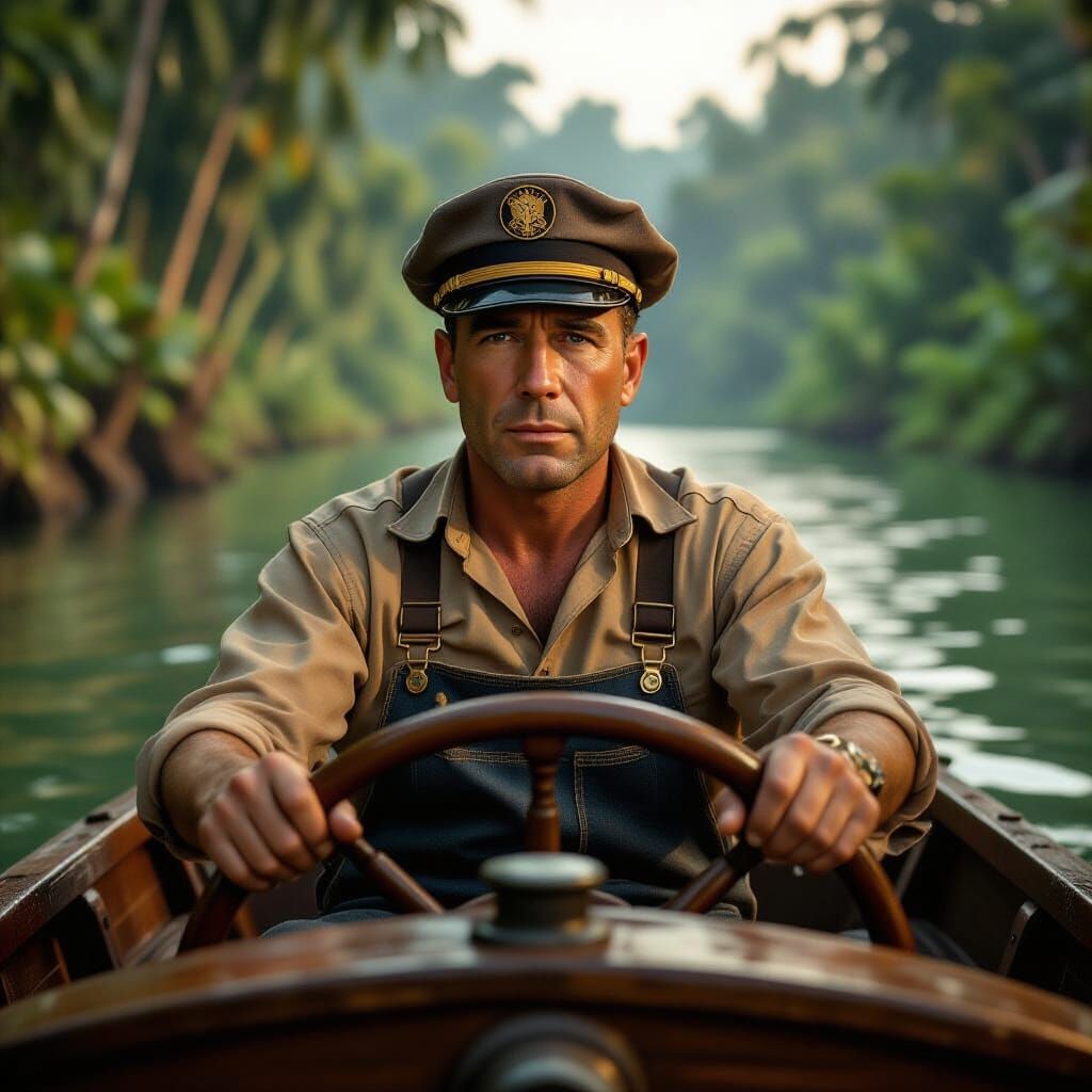 Steamboat in Jungle, Animated Style