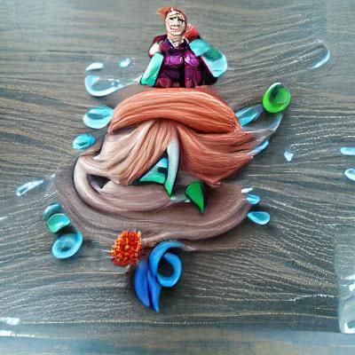 Anna from Frozen: Detailed Quilling Portrait
