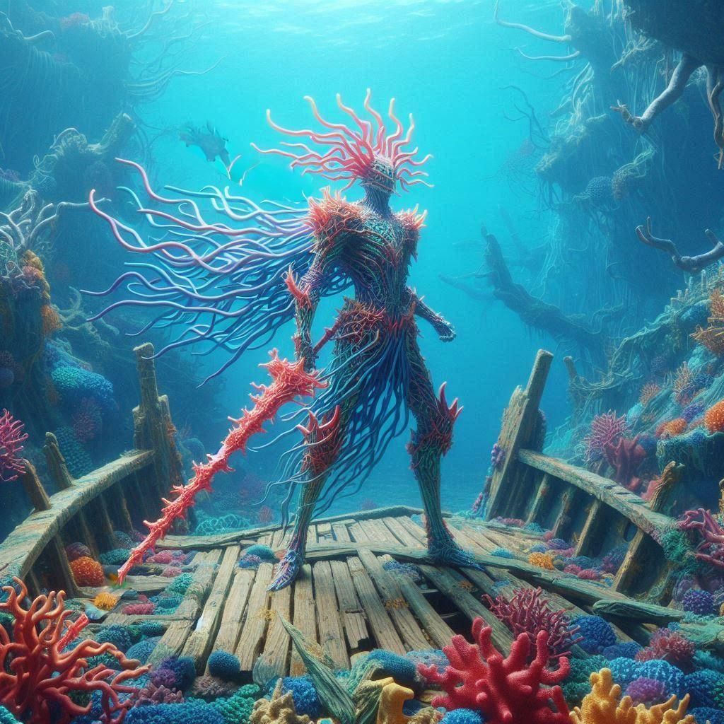 Abstract AI Generated Background