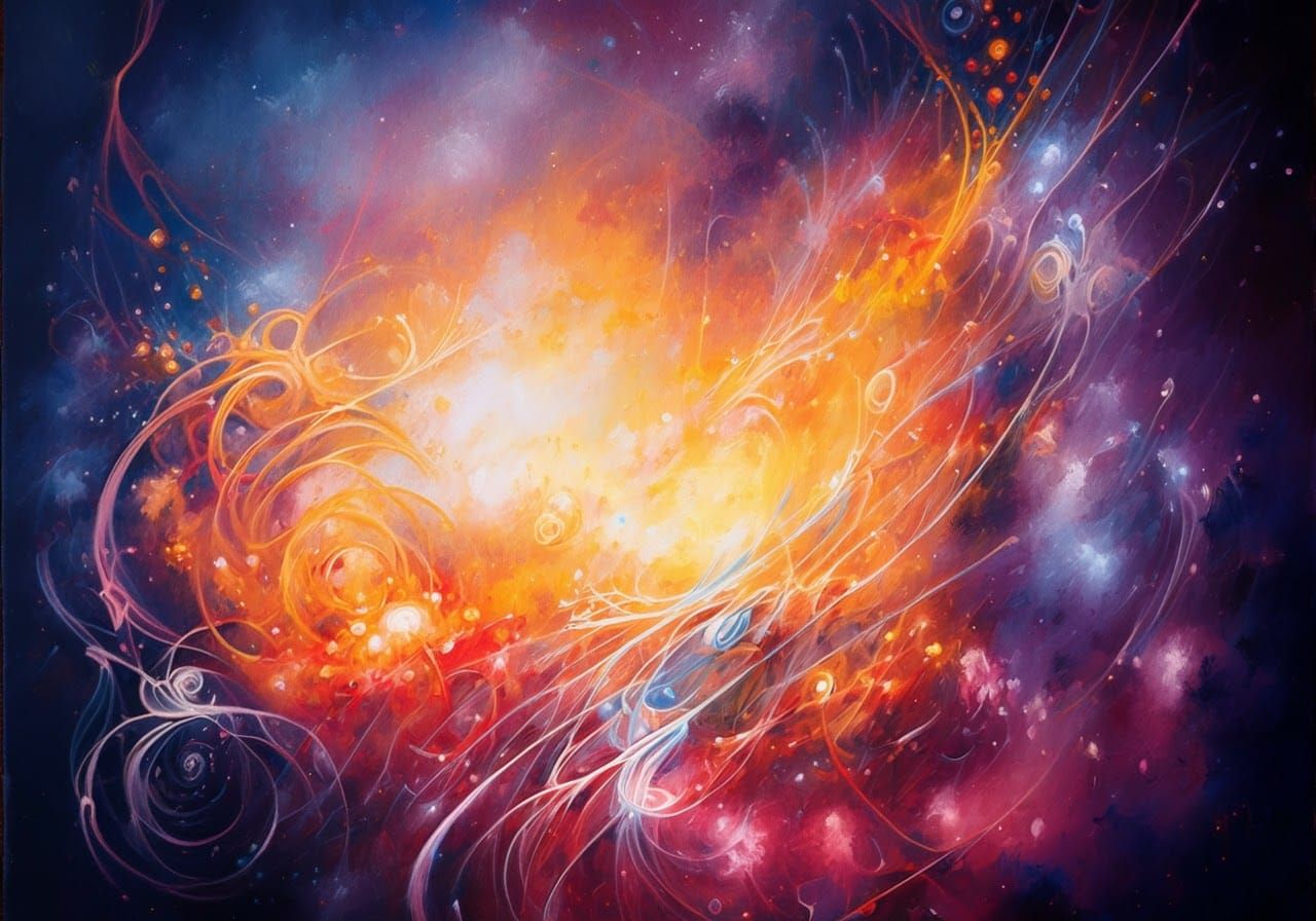 Dreamlike Digital Art with Intricate Textures