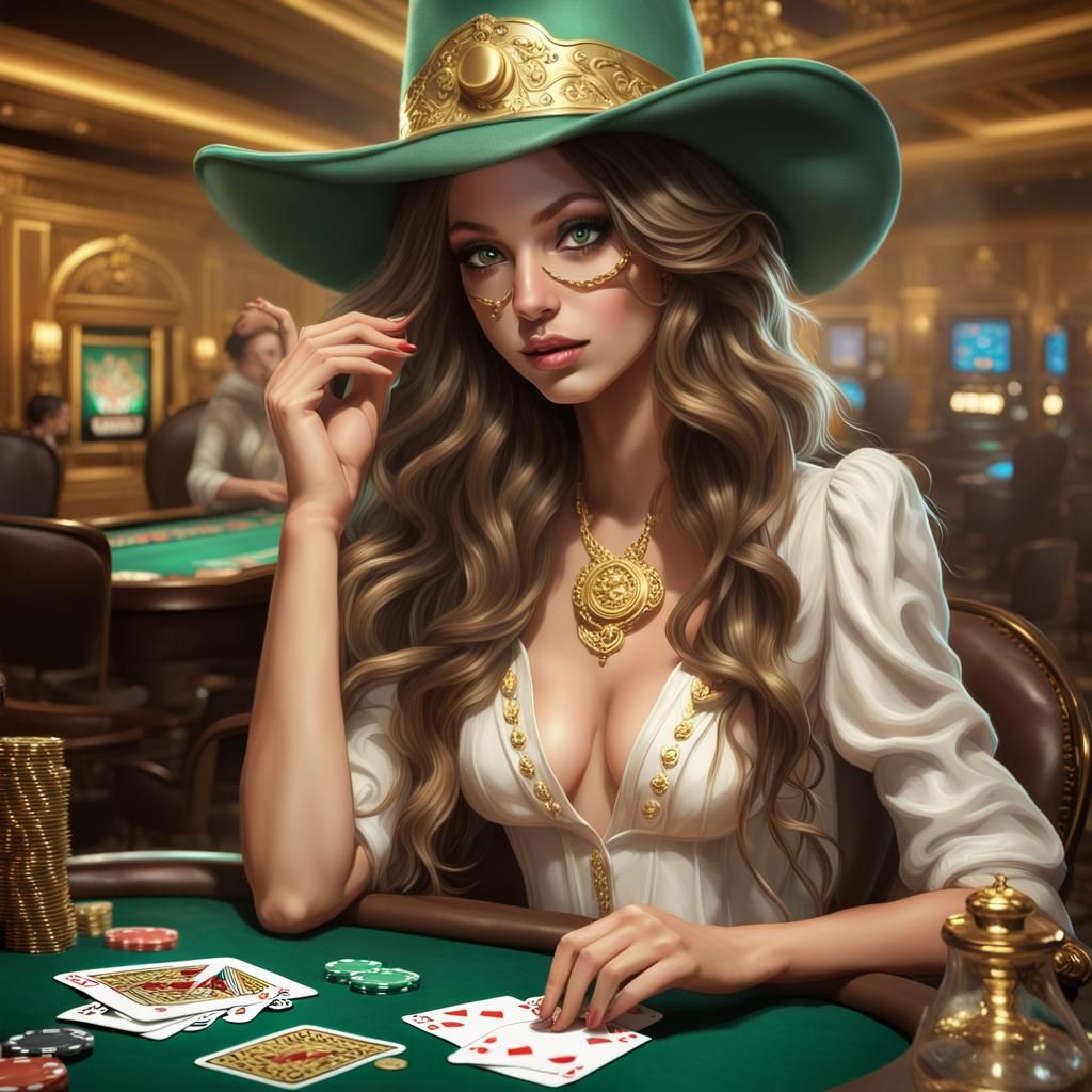 Casino Girl, Playing cards