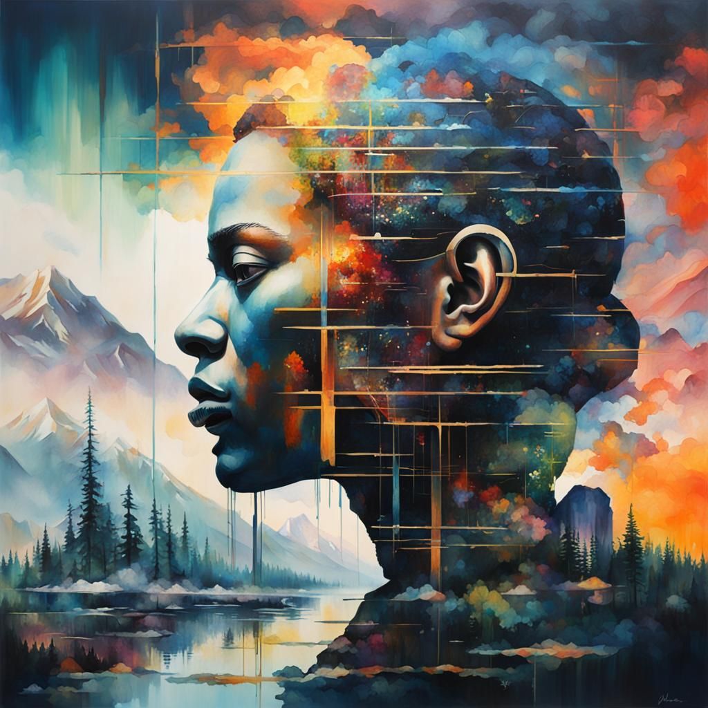 Visionary Double Exposure Art