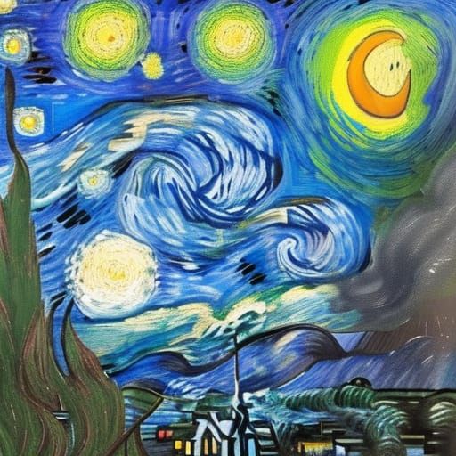 AI Realization of Van Gogh Style