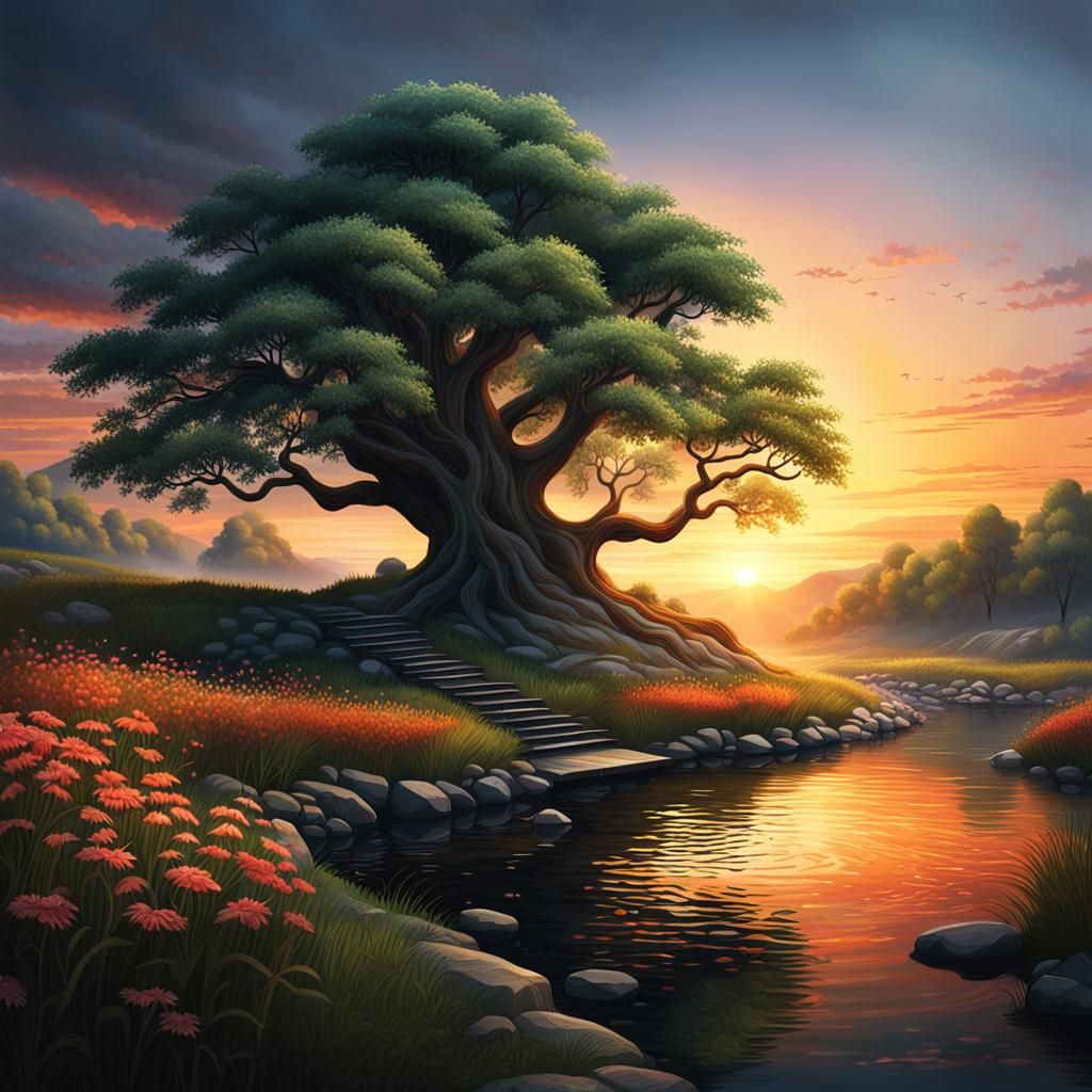 Eternal Cycle: Nature's Rhythms Through Cinematic Visuals