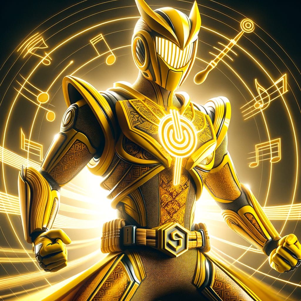 Cheerful Tokusatsu Warrior Fusion of Indonesian Culture