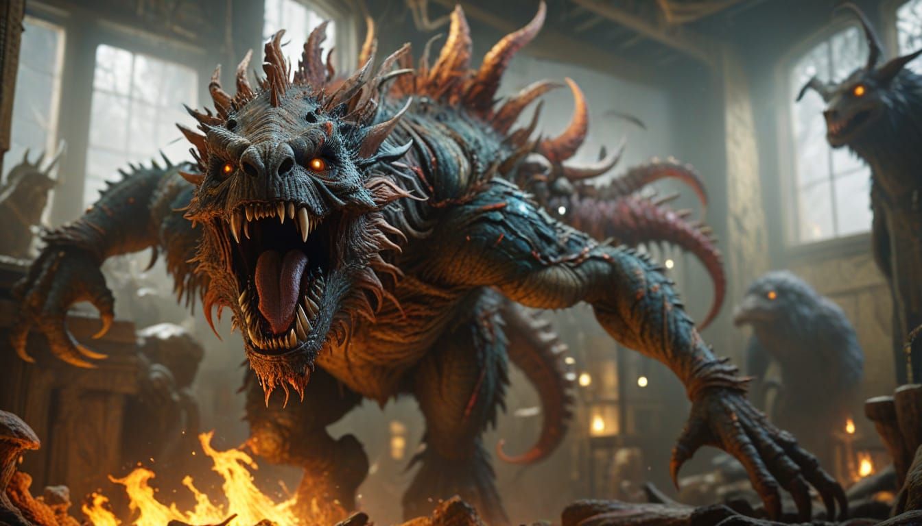 Monster Dork from Cryptid Taxidermy Museum, by Otto Rapp