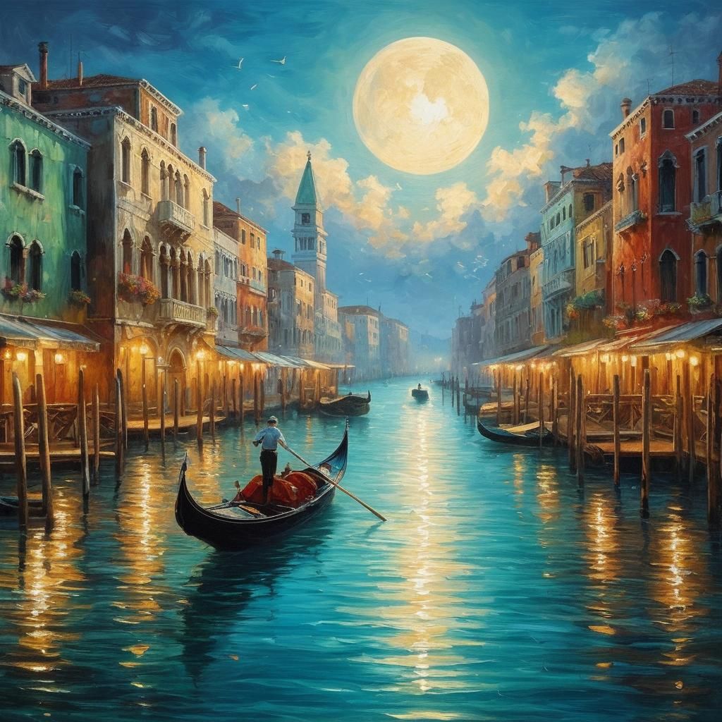 Venice Canals: An AI Generated Digital Rendering