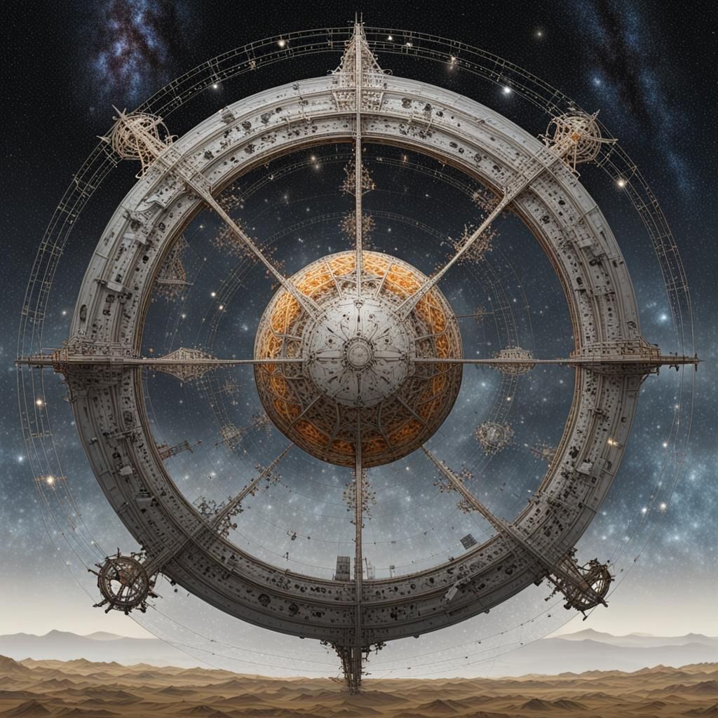 The Permanent Firmament: An AI Interpretation