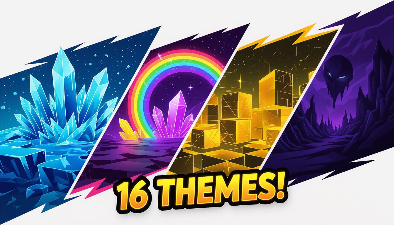 Vibrant Geometry Dash Scene in Futuristic Style