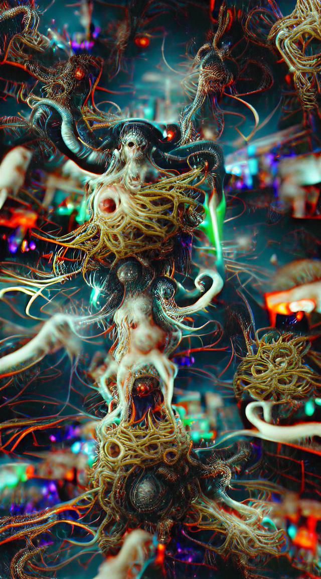 Yog-Sothoth in Cyberpunk Dreamworld: Cosmic Horror