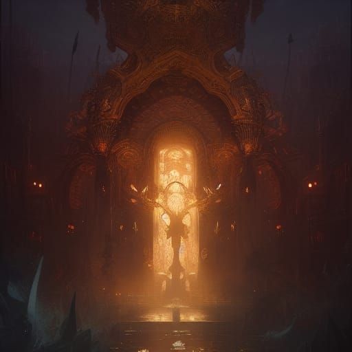 Dark Fantasy Concept Art in Unreal Engine